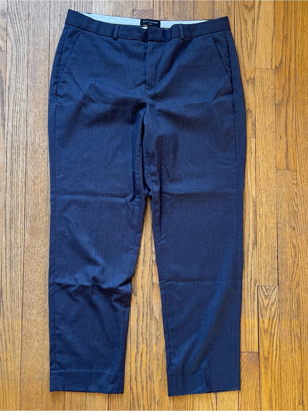 Banana Republic Avery Trouser Dark Blue Size 14 Tall